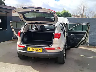 Used 2014 Kia Sportage KX-4 Silver - Interior and Exterior details 12