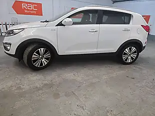 Used 2014 Kia Sportage KX-4 White - Interior and Exterior details 6