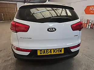 Used 2014 Kia Sportage KX-4 White - Interior and Exterior details 7