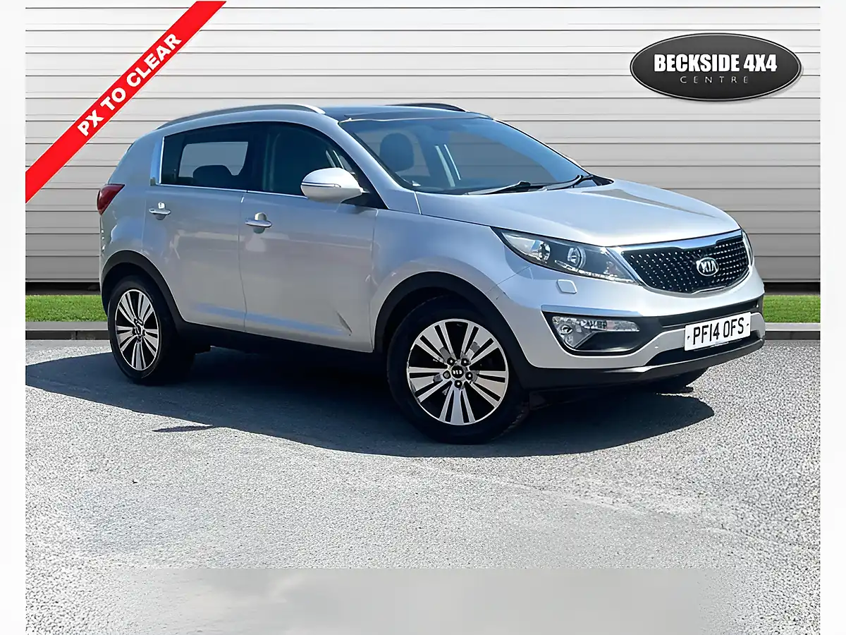 Used 2014 Kia Sportage Sportage 3 Isg Silver - Front View