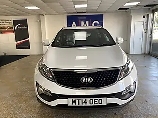 Used 2014 Kia Sportage White Edition White - Interior and Exterior details 2