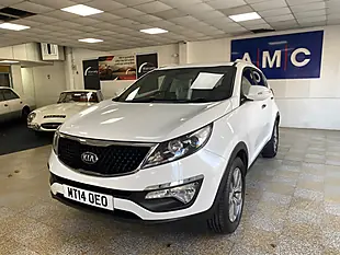 Used 2014 Kia Sportage White Edition White - Interior and Exterior details 3