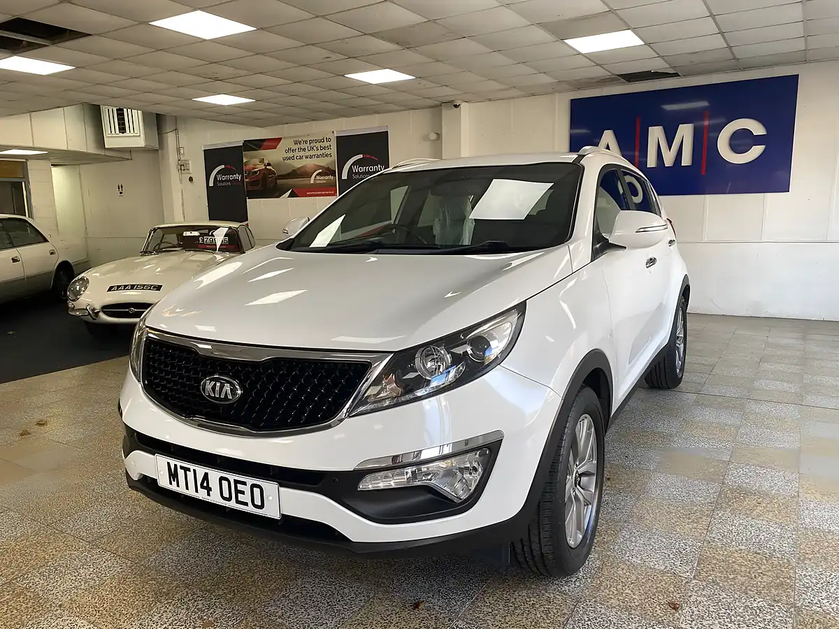 Used 2014 Kia Sportage White Edition White - Interior and Exterior details 3