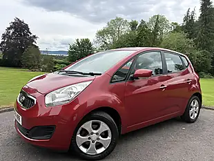 Used 2014 Kia Venga 2 Metallic Maroon - Interior and Exterior details 2