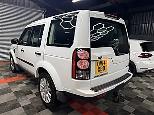 Used 2014 Land Rover Discovery 4 Gs White - Interior and Exterior details 4