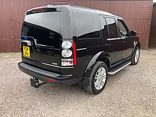 Used 2014 Land Rover Discovery 4 Hse Black - Interior and Exterior details 3