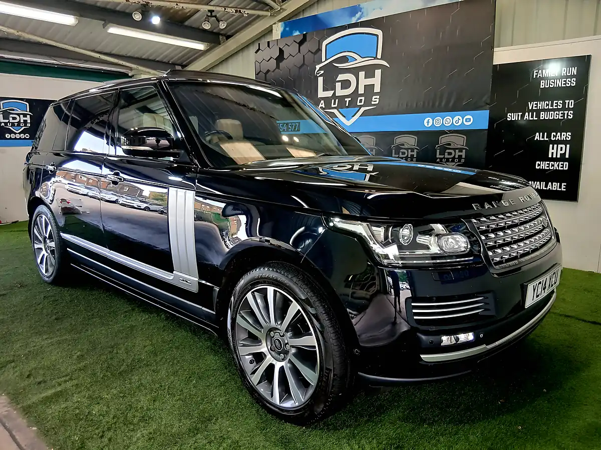 Used 2014 Land Rover Range Rover Autobiography Black - Front View