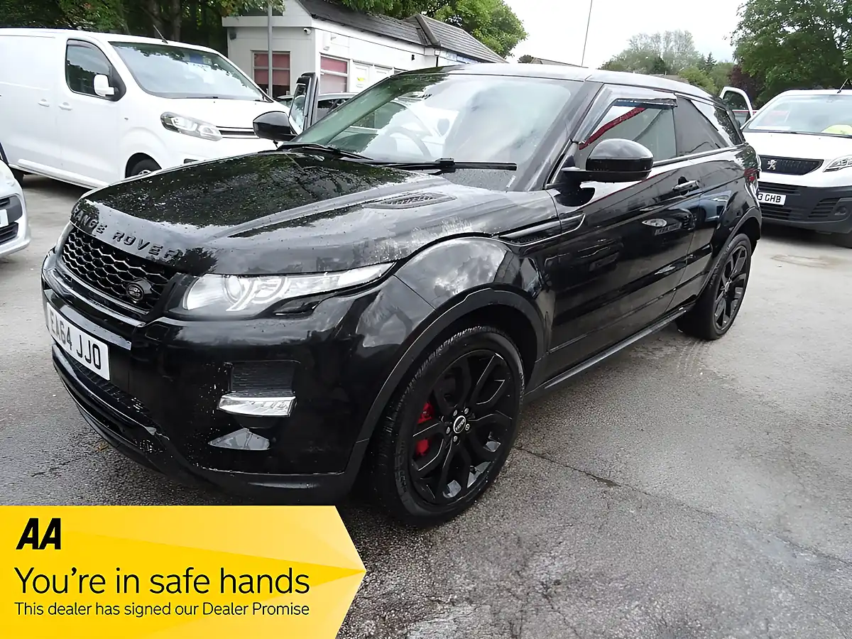 Used 2014 Land Rover Range Rover Evoque Dynamic Black - Front View