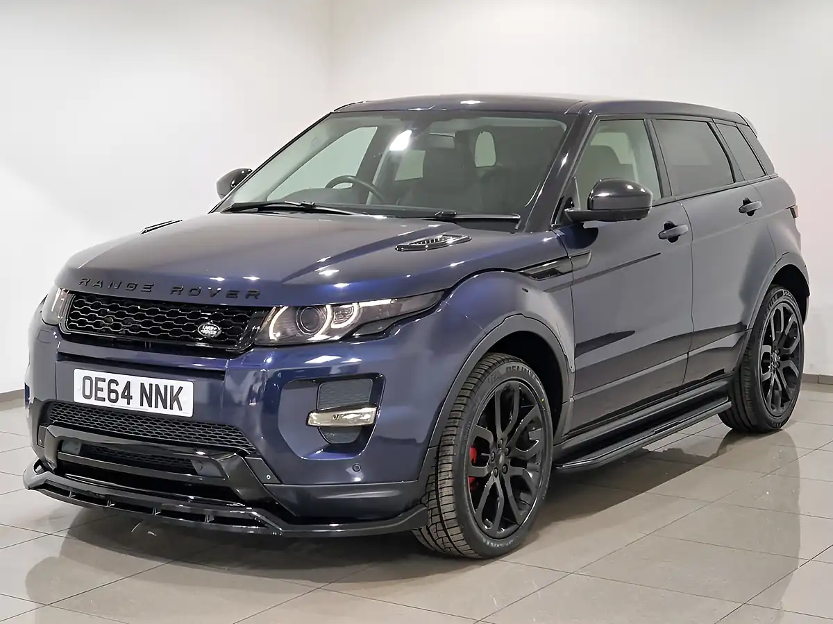 Used 2014 Land Rover Range Rover Evoque Dynamic Blue - Interior and Exterior details 3