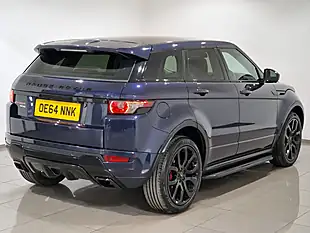 Used 2014 Land Rover Range Rover Evoque Dynamic Blue - Interior and Exterior details 6