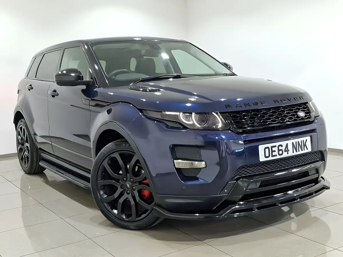 Used 2014 Land Rover Range Rover Evoque Dynamic Blue - Interior and Exterior details 7