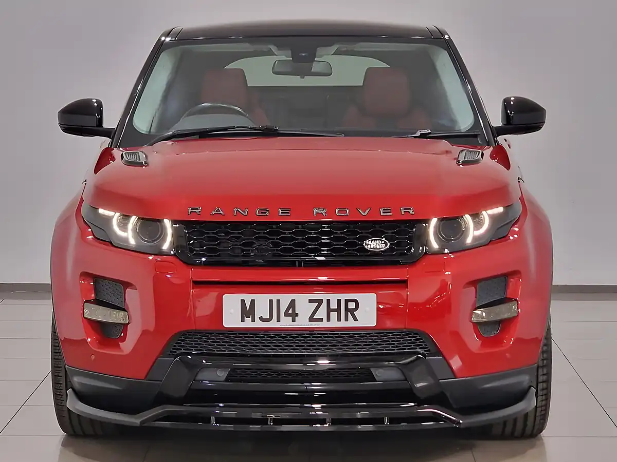 Used 2014 Land Rover Range Rover Evoque Dynamic Firenze Red - Interior and Exterior details 2