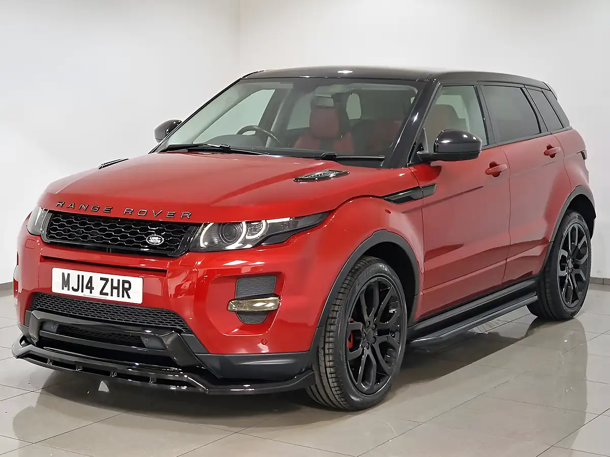 Used 2014 Land Rover Range Rover Evoque Dynamic Firenze Red - Interior and Exterior details 3