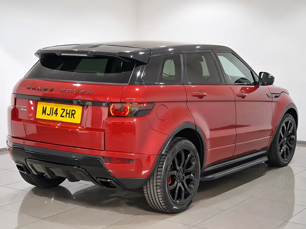 Used 2014 Land Rover Range Rover Evoque Dynamic Firenze Red - Interior and Exterior details 6