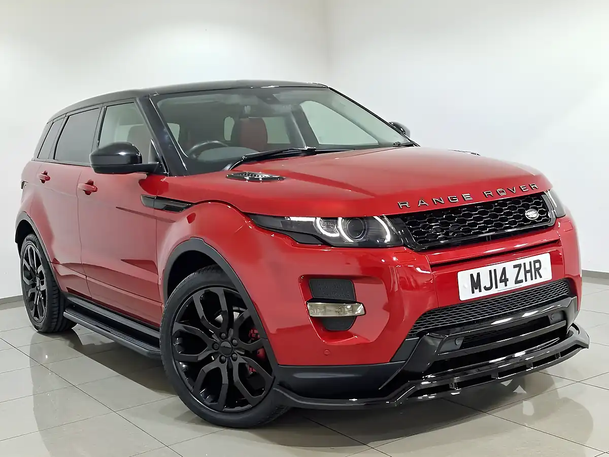 Used 2014 Land Rover Range Rover Evoque Dynamic Firenze Red - Interior and Exterior details 7