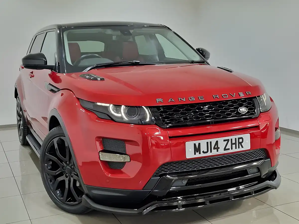 Used 2014 Land Rover Range Rover Evoque Dynamic Firenze Red - Interior and Exterior details 8