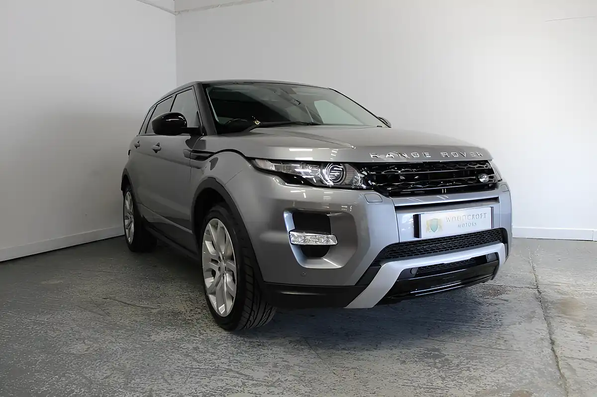 Used 2014 Land Rover Range Rover Evoque Dynamic Grey - Front View