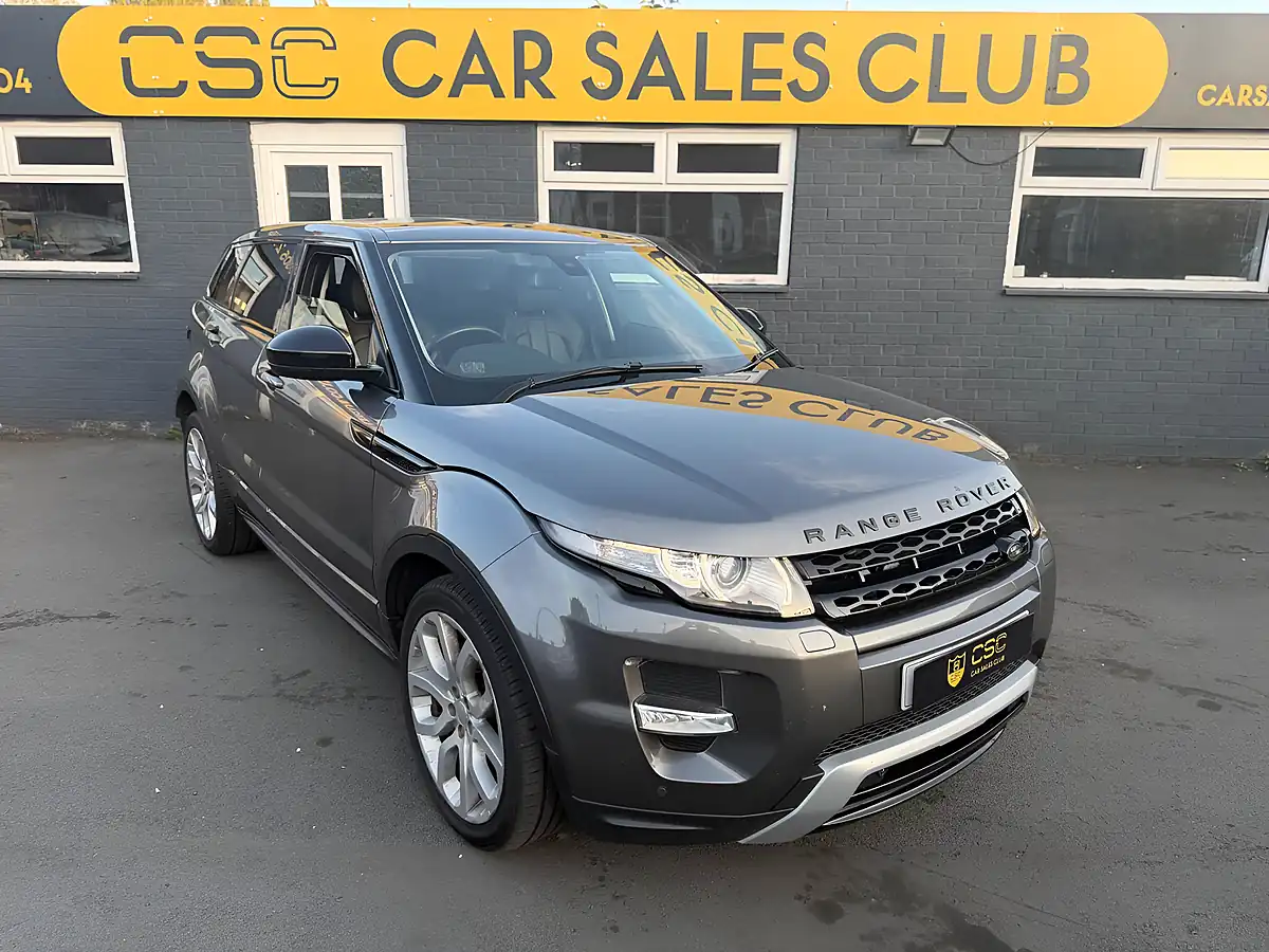 Used 2014 Land Rover Range Rover Evoque Dynamic Grey - Front View