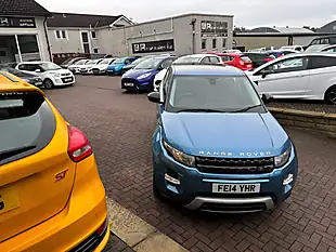 Used 2014 Land Rover Range Rover Evoque Dynamic Mauritius Blue - Interior and Exterior details 10