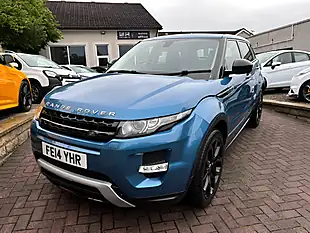 Used 2014 Land Rover Range Rover Evoque Dynamic Mauritius Blue - Interior and Exterior details 4