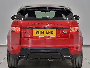 Used 2014 Land Rover Range Rover Evoque Dynamic Red - Interior and Exterior details 2