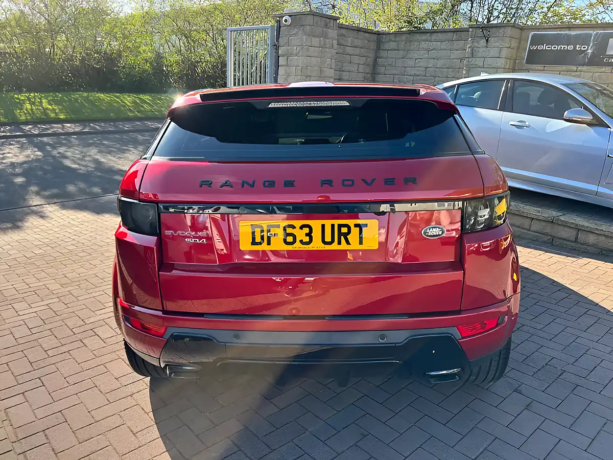 Used 2014 Land Rover Range Rover Evoque Dynamic Red - Interior and Exterior details 8