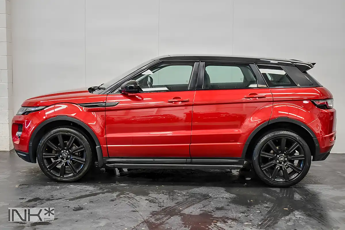 Used 2014 Land Rover Range Rover Evoque Dynamic Red - Interior and Exterior details 2