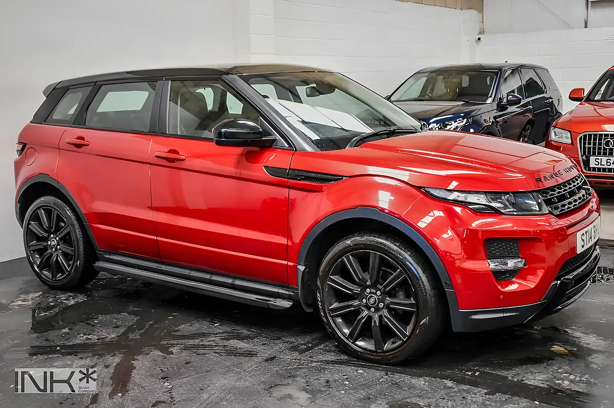 Used 2014 Land Rover Range Rover Evoque Dynamic Red - Interior and Exterior details 3