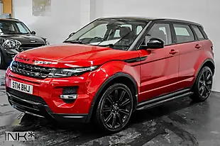 Used 2014 Land Rover Range Rover Evoque Dynamic Red - Interior and Exterior details 5