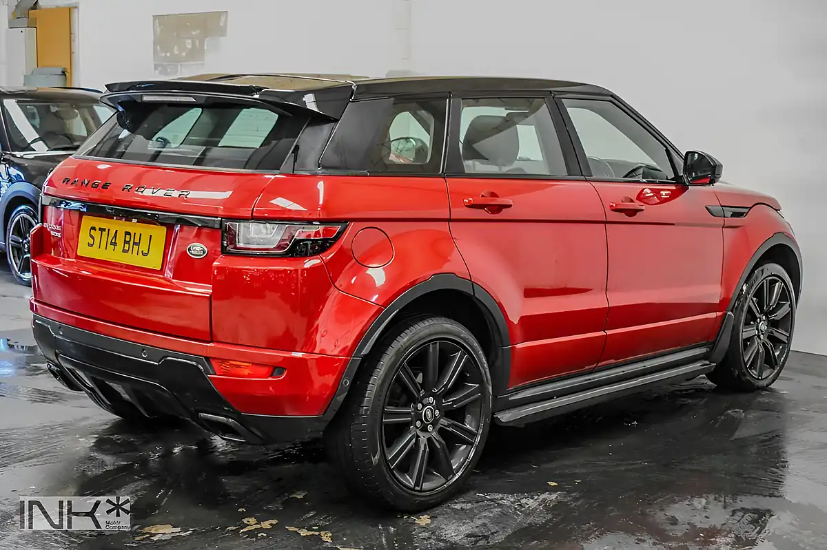 Used 2014 Land Rover Range Rover Evoque Dynamic Red - Interior and Exterior details 6