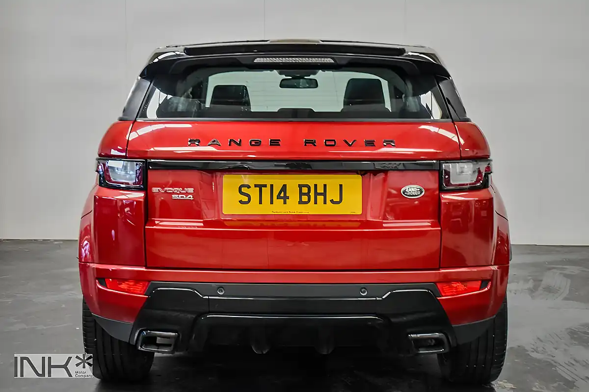 Used 2014 Land Rover Range Rover Evoque Dynamic Red - Interior and Exterior details 7