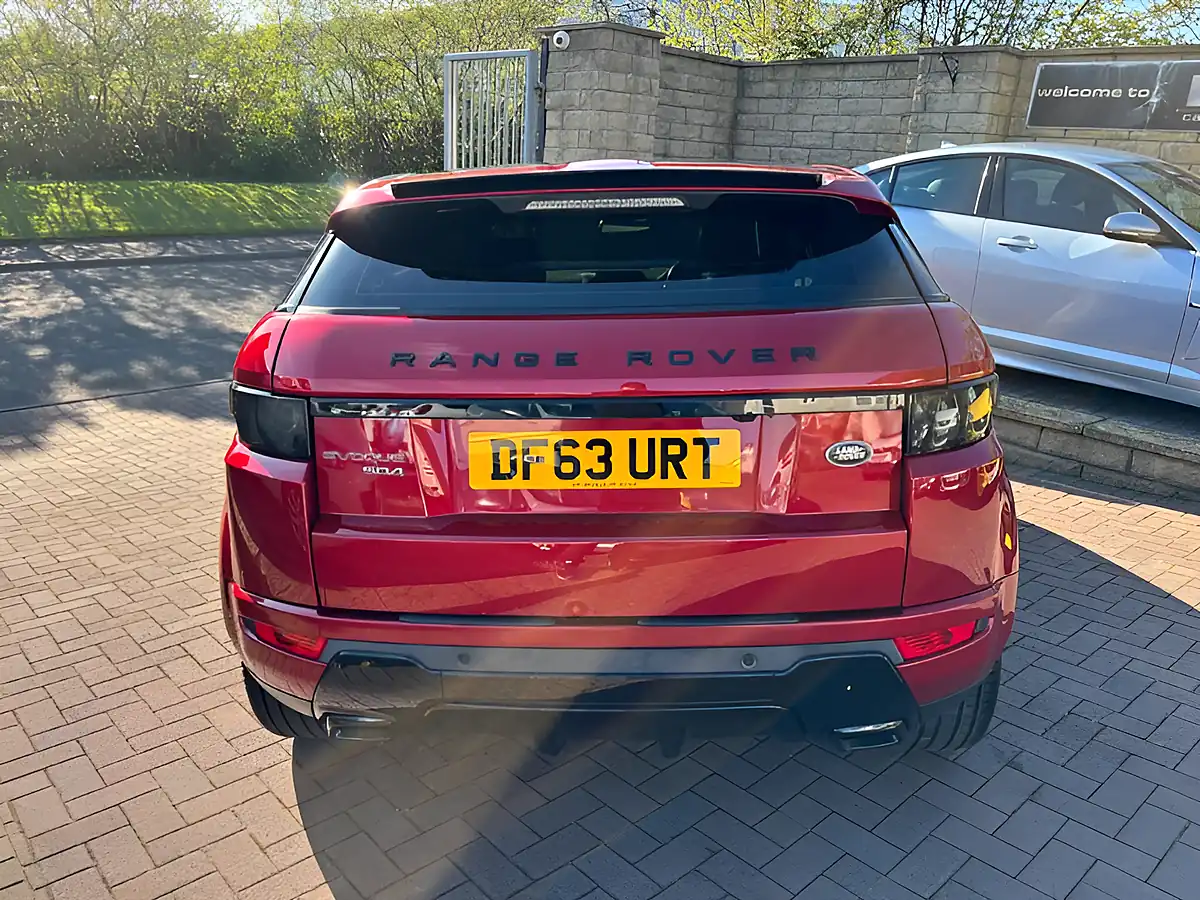 Used 2014 Land Rover Range Rover Evoque Dynamic Red - Interior and Exterior details 8