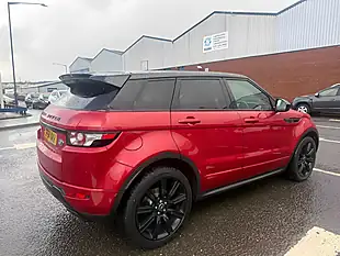 Used 2014 Land Rover Range Rover Evoque Dynamic Red - Interior and Exterior details 8
