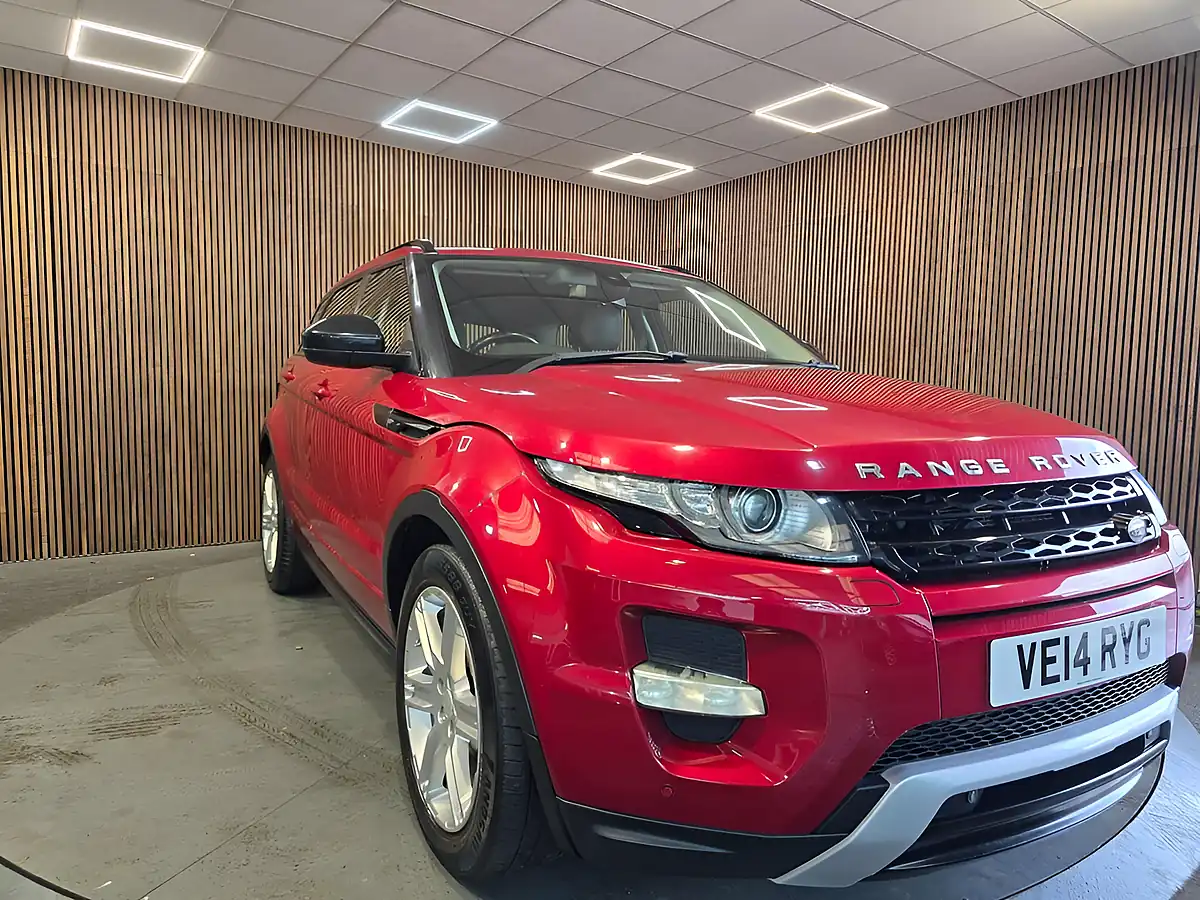 Used 2014 Land Rover Range Rover Evoque Dynamic Red - Front View