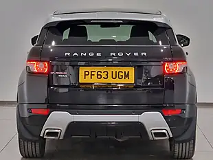 Used 2014 Land Rover Range Rover Evoque Dynamic Santorini Black - Interior and Exterior details 5