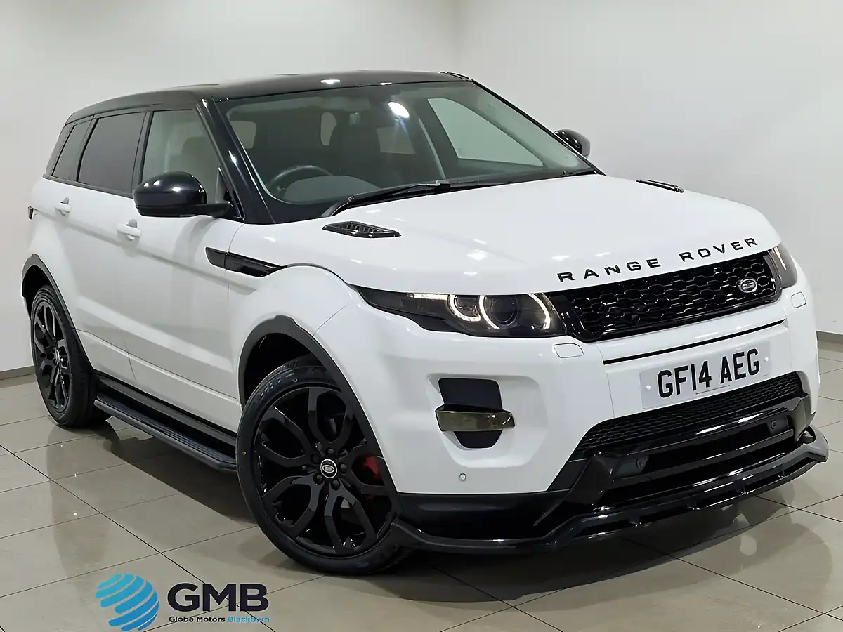 Used 2014 Land Rover Range Rover Evoque Dynamic White - Front View