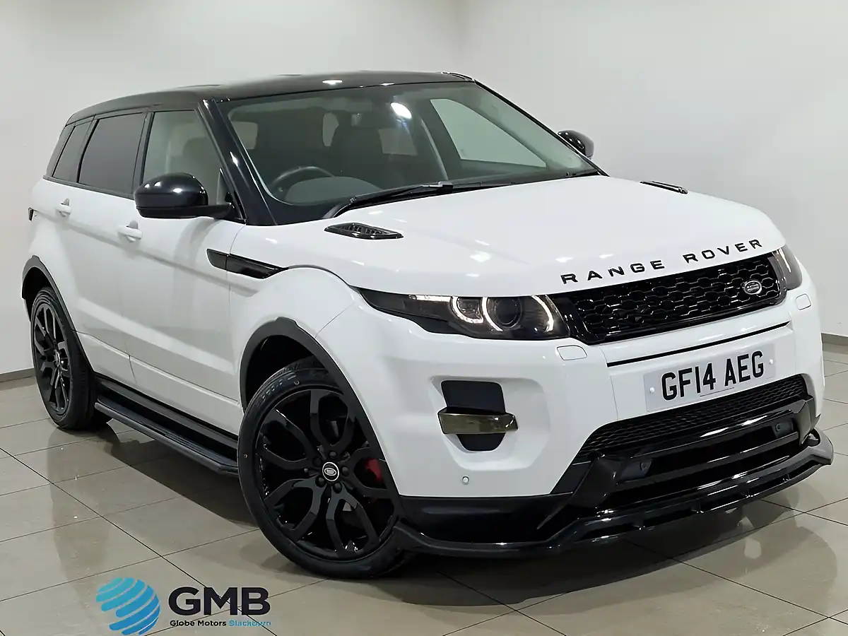 Used 2014 Land Rover Range Rover Evoque Dynamic White - Front View