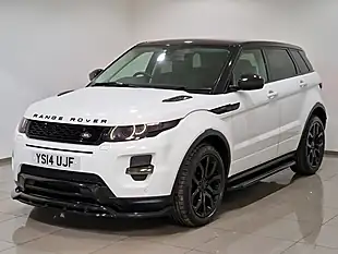 Used 2014 Land Rover Range Rover Evoque Dynamic White - Interior and Exterior details 3