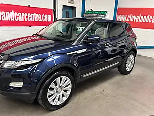 Used 2014 Land Rover Range Rover Evoque Prestige Lux Blue - Interior and Exterior details 2