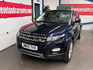 Used 2014 Land Rover Range Rover Evoque Prestige Lux Blue - Interior and Exterior details 3