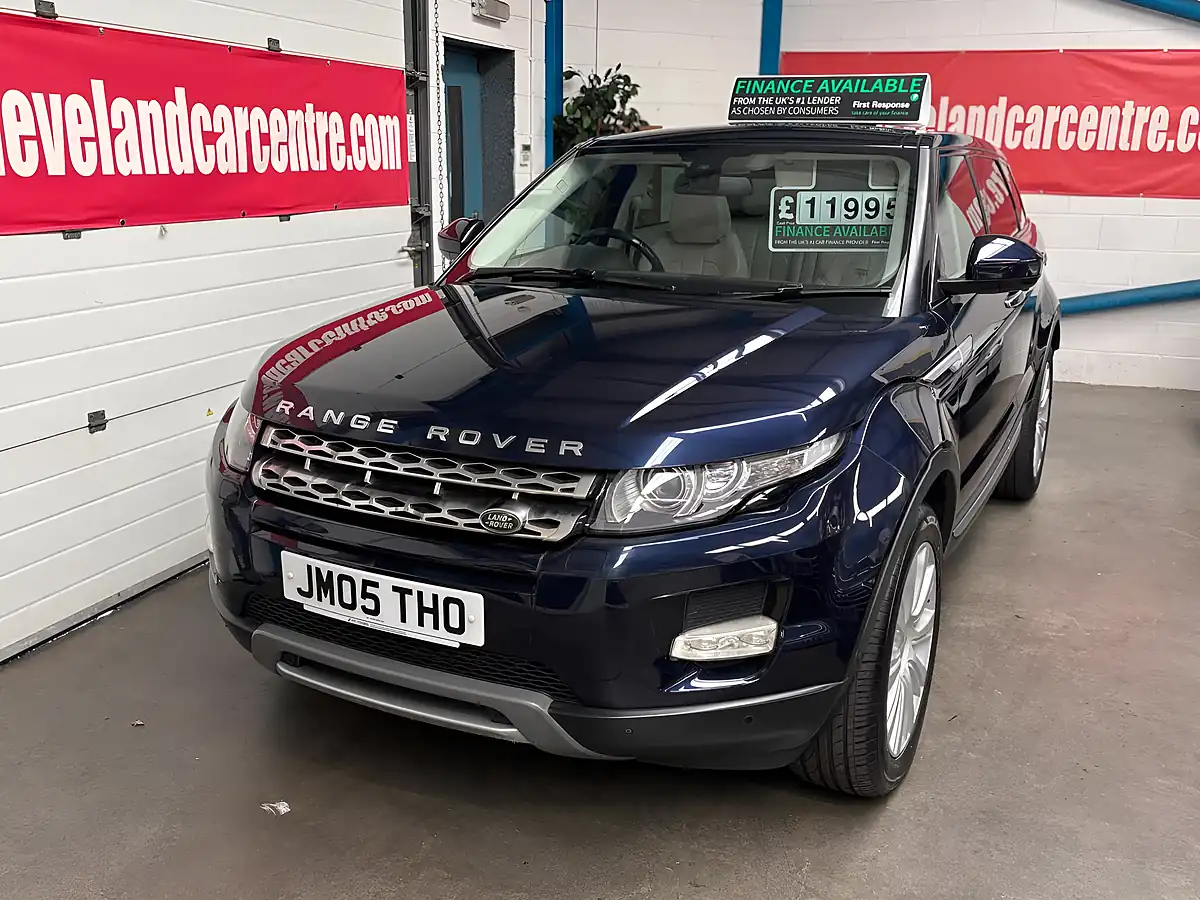 Used 2014 Land Rover Range Rover Evoque Prestige Lux Blue - Interior and Exterior details 3