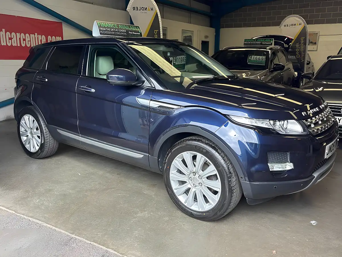 Used 2014 Land Rover Range Rover Evoque Prestige Lux Blue - Interior and Exterior details 8