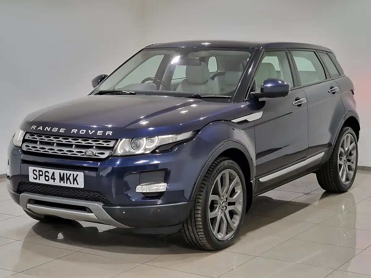 Used 2014 Land Rover Range Rover Evoque Prestige Lux Loire Blue - Interior and Exterior details 3