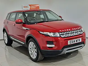 Used 2014 Land Rover Range Rover Evoque Prestige Red - Interior and Exterior details 20