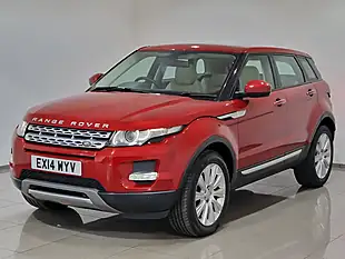 Used 2014 Land Rover Range Rover Evoque Prestige Red - Interior and Exterior details 3