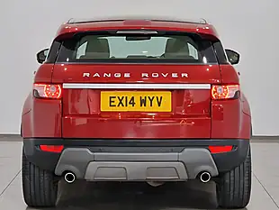 Used 2014 Land Rover Range Rover Evoque Prestige Red - Interior and Exterior details 5