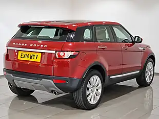 Used 2014 Land Rover Range Rover Evoque Prestige Red - Interior and Exterior details 6