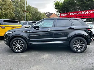 Used 2014 Land Rover Range Rover Evoque Pure Black - Interior and Exterior details 3