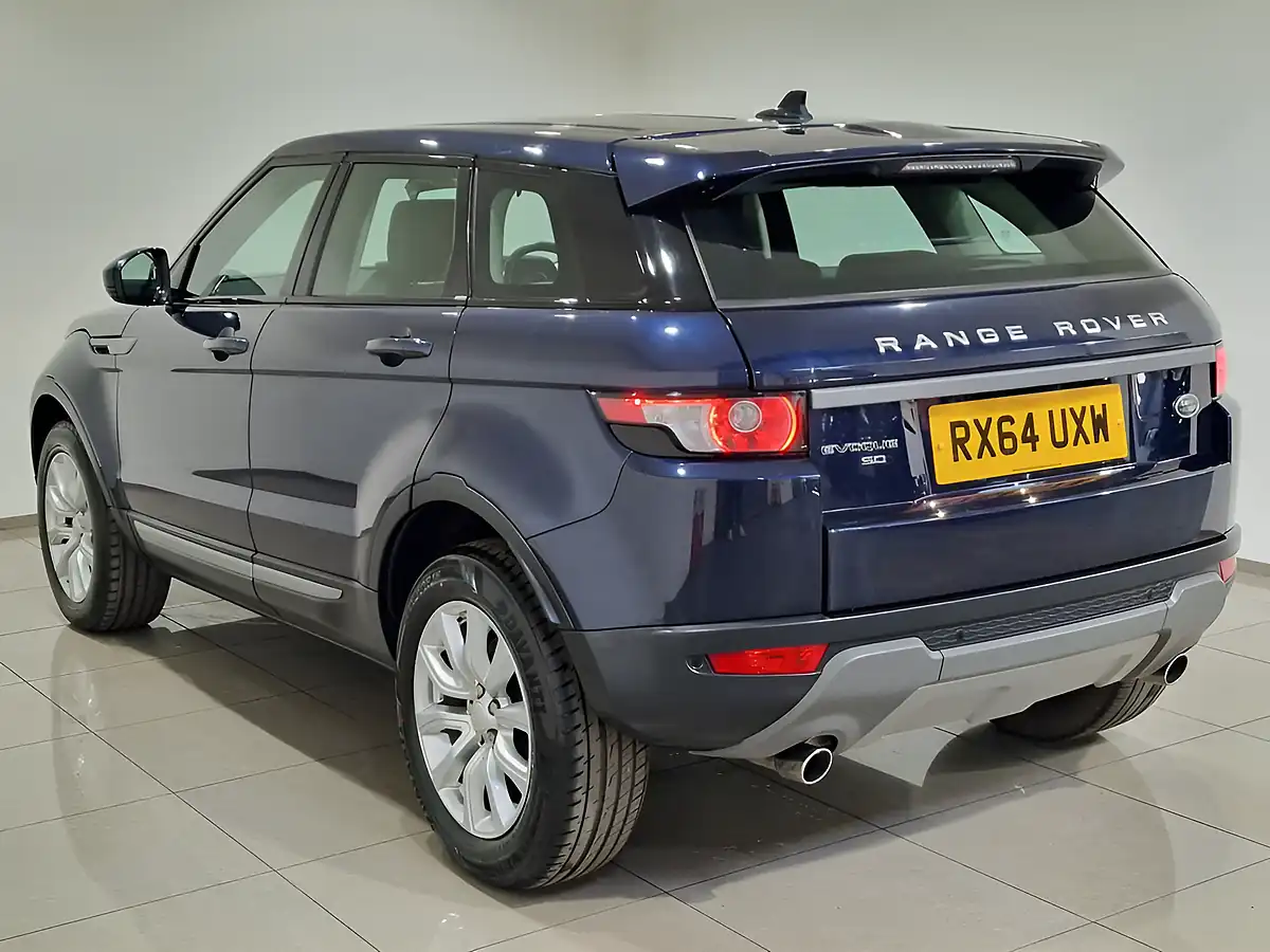 Used 2014 Land Rover Range Rover Evoque Pure Blue - Interior and Exterior details 4
