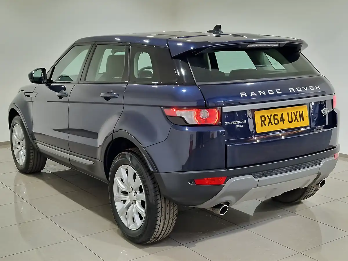Used 2014 Land Rover Range Rover Evoque Pure Blue - Interior and Exterior details 4